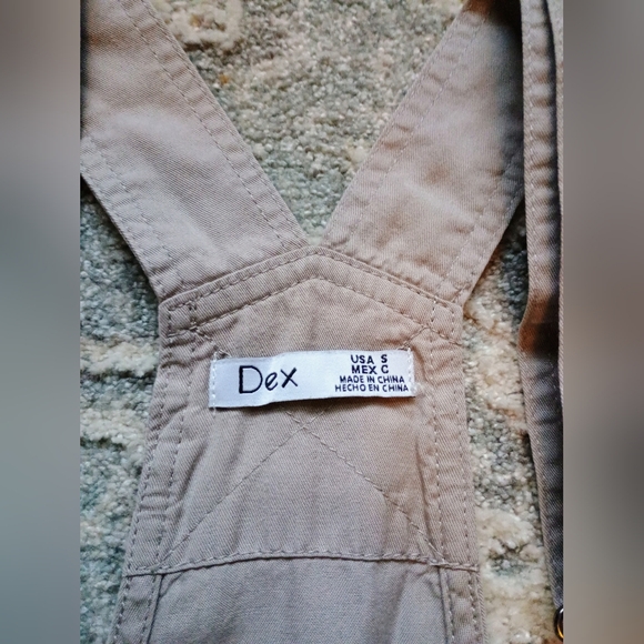 Dex | Short Overalls | Size S | Grayish White - Picture 2 of 4